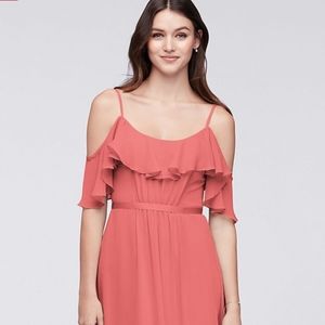 Bridesmaid dress (coral)